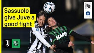 HIGHLIGHTS | Juventus vs. US Sassuolo (Serie A Femminile 2024-25 Matchday 10)