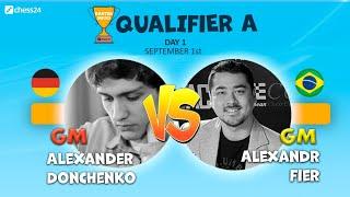 Banter Series | Qualifier A | Day 1: GM Alexander Donchenko (GER) vs GM Alexander Fier (BRA)