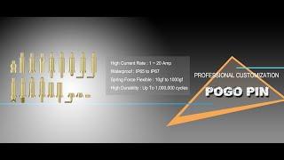 Double ends pogo pins,spring loaded pogo pin,pogo pin connector