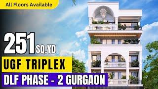 251 Sq. Yard Triplex with private Lift & Gym | DLF Phase - 2 | Sabharwal Associates Since 1989