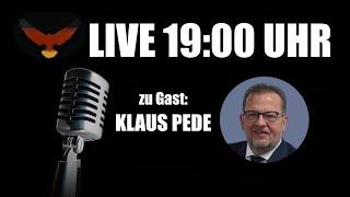 Sonntag Abend LIVE 19:00 Uhr - zu Gast: Klaus Pede