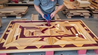 The Magic of Wood and Plastic// The Mesmerizing Moment of Epoxy Pouring