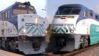 Coaster Commuter Trains in the Early 2000s