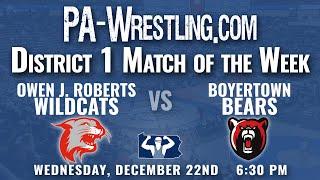 2021-12-22 Owen J. Roberts at Boyertown