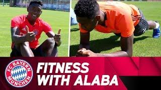 Fitness with David Alaba | FC Bayern