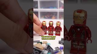 THIS LEGO Iron Man has been made 4 TIMES!!!  #foryou #legoironman #legomarvel #tonystark