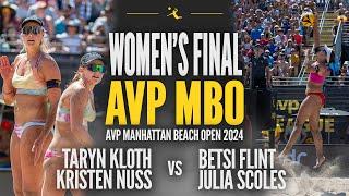 Kloth/Nuss vs Flint/Scoles | FINALS AVP Manhattan Beach Open 2024