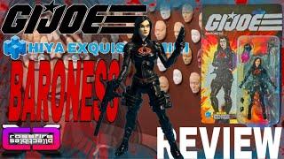 cXc G.I. Joe Exquisite Mini Series BARONESS 1/18 Scale Figure from Hiya Toys Review