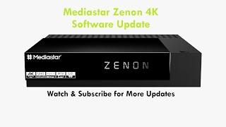 Mediastar Zenon 4K Software Update