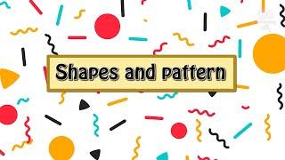 Shapes And Patterns | Class 1 Maths | E-Learning Studio