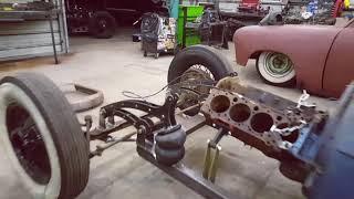 NEW VILLAGE CUSTOMS RAT ROD  FRONT SUSPENSION