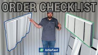 What panels to order when Insulating your Container Home with InSoFast