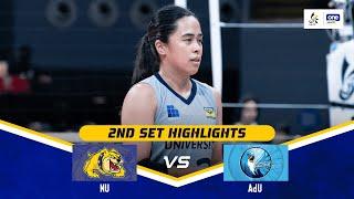 NU vs. AdU | SET 2 GAME HIGHLIGHTS | UAAP SEASON 87 WOMEN’S VOLLEYBALL | MARCH 12, 2025