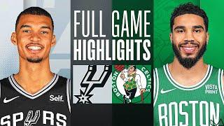 San Antonio Spurs vs Boston Celtics FULL GAME HIGHLIGHTS｜2023-24 NBA Season｜1/17 2024