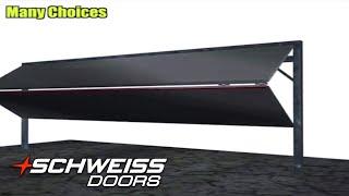 Schweiss Doors have heavy duty insulation and weathertight seals