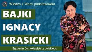 "Bajki" Ignacy Krasicki, omówienie i streszczenie kilku bajek