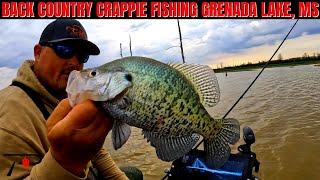 Grenada Lake Back Country Crappie Fishing