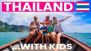 Thailand Travel Vlog:  Is THAILAND ACTUALLY the BEST country to travel with kids ??