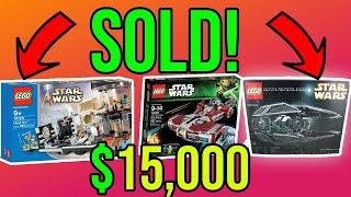 Selling ALL of my USED Lego Star Wars Sets 