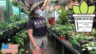 Planting with Jewelyn | Come with me: Plant shopping + tour Oahu, Hawaii 2021 | ILOVEJEWELYN