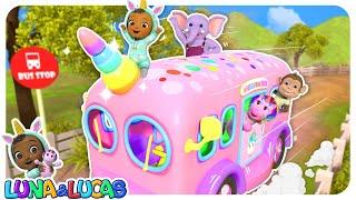 Wheels on the Unicorn Bus  | Nursery Rhymes for Kids | Kids Song