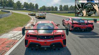 Ferrari 488 Challenge EVO - Assetto Corsa EVO | Thrustmaster T300RS gameplay