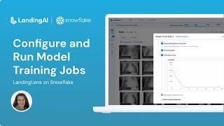 Configure and Run Model Training Jobs | LandingLens on Snowflake