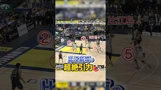 #比江島慎 が相手5人を吸い寄せる!? #宇都宮ブレックス #Bリーグ #りそなグループ #Bリーグチャンピオンシップ
