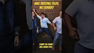 Ang #tatlongitlog ng Senado, gamit na gamit ang buwis nyo.   #philippinesenate #philippinepolitics