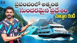 Milford Sound beautiful place in New Zealand  | Cruise Ship  | Uma Telugu Traveller