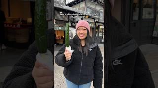 Everything I ate in Arashiyama in Kyoto, Japan 