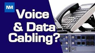 What is Voice and Data Cabling?  (Voice and Data Communication ) 2020