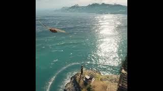 AC ODYSSEY - Greece, Euboea, Mount Ochi, Kedris' Vista #shorts #greece2022