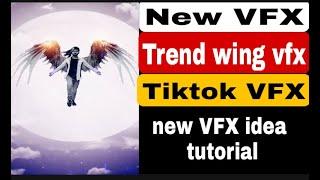 new vfx wings tutorial || new kinemaster tutorial || new vfx editing || Desi vfx reels ||  #shorts
