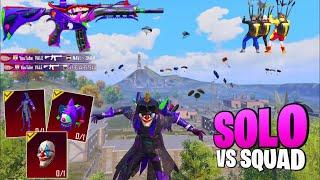 34 KILLS!! I PLAYED with REAL JOKER SET & M416 I SOLO vs SQUADS PUBG Mobile