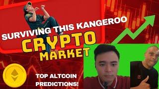 Surviving this chaotic kangeroo crypto market & top altcoins. crypto, market, swings, dips, pumps