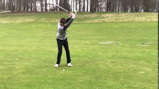 Emre Telli 7 iron swing front