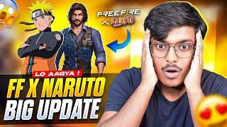 FREE FIRE X NARUTO BIG UPDATE GOJO X FREE FIRE  || GARENA FREE FIRE