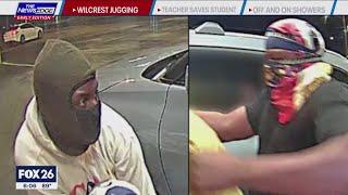 Suspects wanted for jugging on Wilcrest Drive