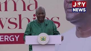 WOW! Pres. Mahama reveals how Dr. Bawumia woke him up with a phone call to congratulate him