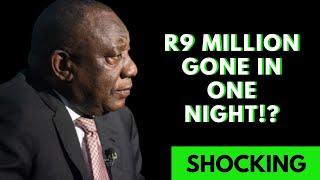 President Ramaphosa Caught in R9 Million Night Scandal – South Africans Outraged!