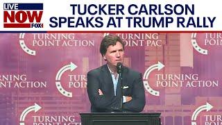 Tucker Carlson delivers remarks at Trump rally in GA  | LiveNOW from FOX