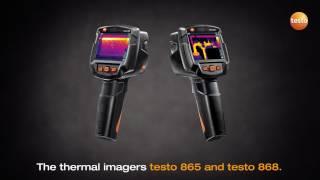 testo 865 & testo 868 Thermal Imagers