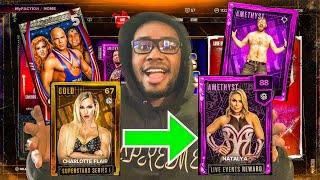 Two FREE Overpowered Amethyst Cards In WWE2K24 My Faction