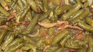 Smothered Green Beans!! 