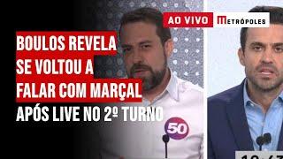 Boulos revela se voltou a falar com Marçal após live no 2º turno