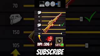 All Weapons  Auto HEADSHOT ️ Sensitivity Settings +DPI  || Desert Eagle || m1887