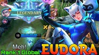 Legendary Eudora The Selfie Goddess - Top 1 Global Eudora by Meh! - Mobile Legends