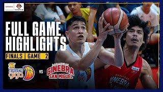 BRGY. GINEBRA vs. TNT | FULL GAME 2 FINALS HIGHLIGHTS | PBA SEASON 49 GOVERNORS' CUP | OCT. 30, 2024