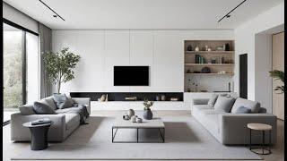 Minimalist Living Room Design, Top Strategies for Elegance and Comfort